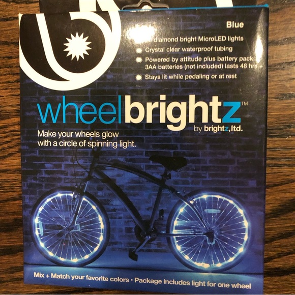 Wheelbrightz LED Bike Lights for Wheel or Tire - Picture 3 of 4